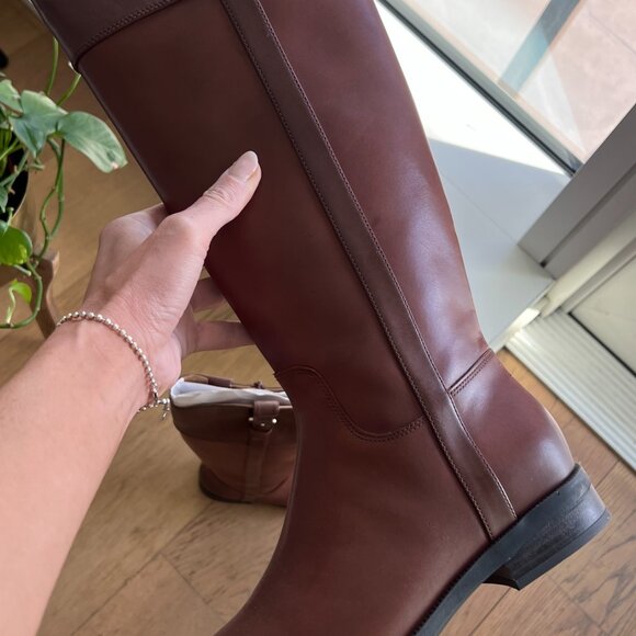 VIONIC Phillipa Tall Boot Boot- Brown - Picture 11 of 15